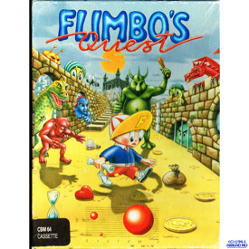 FLIMBOS QUEST C64 KASSETT