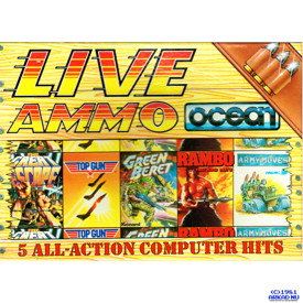 LIVE AMMO C64 KASSETT