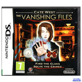 CATE WEST THE VANISHING FILES DS