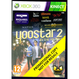 YOOSTAR 2 IN THE MOVIES XBOX 360