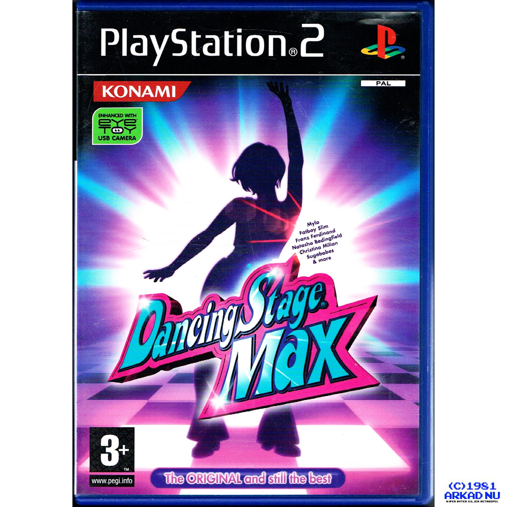DANCING STAGE MAX PS2 Have you played a classic today?