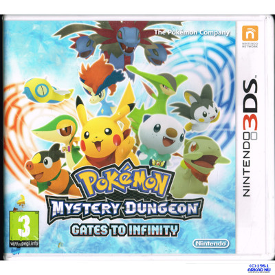 POKEMON MYSTERY DUNGEON GATES TO INFINITY 3DS