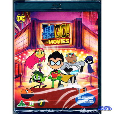 TEEN TITANS GO! TO THE MOVIES BLU-RAY