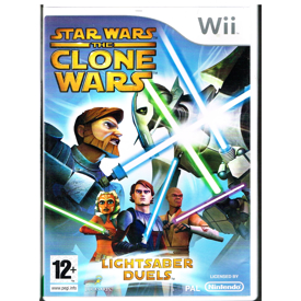 STAR WARS THE CLONE WARS LIGHTSABER DUELS WII