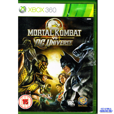 MORTAL KOMBAT VS DC UNIVERSE XBOX 360