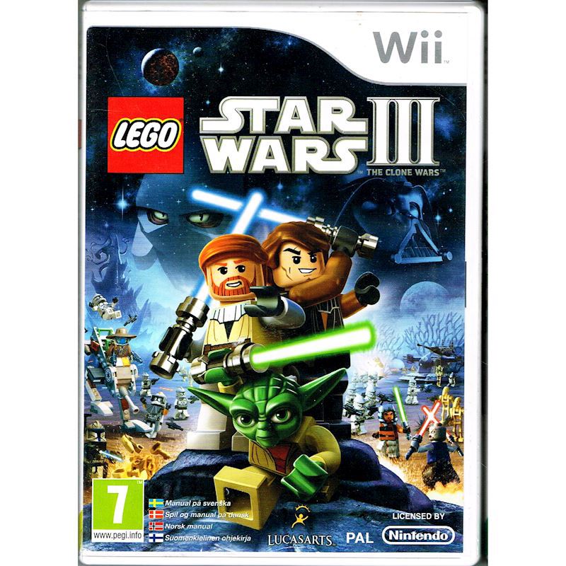 LEGO STAR WARS III THE CLONE WARS WII - Have you played a classic today?
