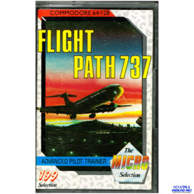 FLIGHT PATH 737 C64 KASSETT