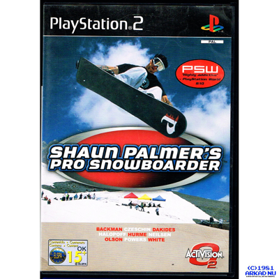 SHAUN PALMERS PRO SNOWBOARDER PS2