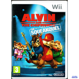 ALVIN AND THE CHIPMUNKS THE SQUEAKQUEL WII