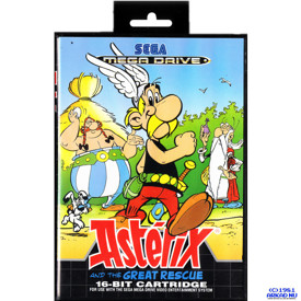 ASTERIX AND THE GREAT RESCUE MEGADRIVE