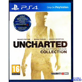 UNCHARTED THE NATHAN DRAKE COLLECTION PS4