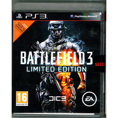 BATTLEFIELD 3 LIMITED EDITION PS3