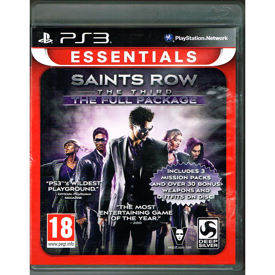 SAINTS ROW THE THIRD THE FULL PACKAGE PS3