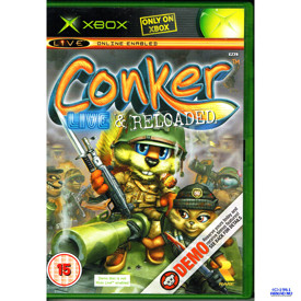 CONKER LIVE & RELOADED PRE-ORDER DISC XBOX