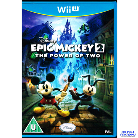 EPIC MICKEY 2 THE POWER OF TWO WII U