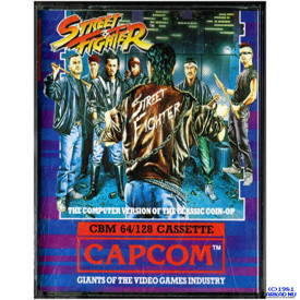 STREET FIGHTER C64 KASSETT