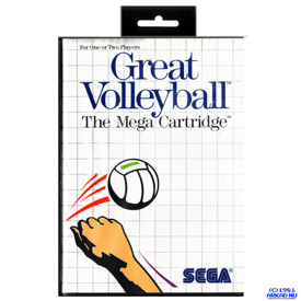 GREAT VOLLEYBALL MASTERSYSTEM