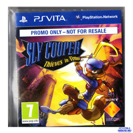 SLY COOPER THIEVES IN TIME PS VITA PROMO