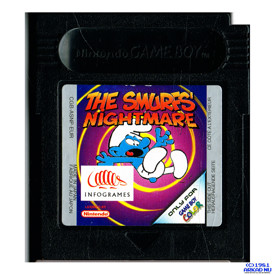 THE SMURFS NIGHTMARE GAMEBOY COLOR