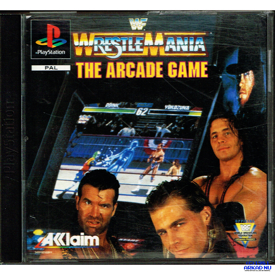 WWF WRESTLEMANIA THE ARCADE GAME PS1