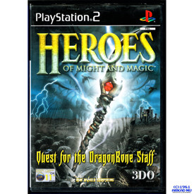 HEROES OF MIGHT AND MAGIC QUEST FOR THE DRAGONBONE STAFF PS2