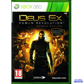 DEUS EX HUMAN REVOLUTION NORDIC ED XBOX 360