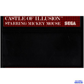 CASTLE OF ILLUSION STARRING MICKEY MOUSE MASTER SYSTEM
