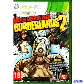BORDERLANDS 2 ADD-ON CONTENT PACK XBOX 360