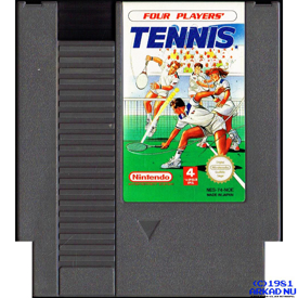 FOUR PLAYER TENNIS NES NOE