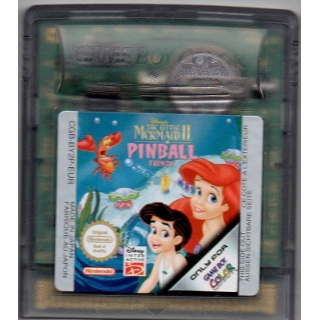 THE LITTLE MERMAID II PINBALL FRENZY GAMEBOY COLOR