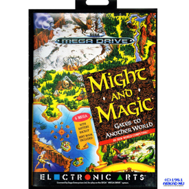 MIGHT AND MAGIC GATES TO ANOTHER WORLD MEGADRIVE