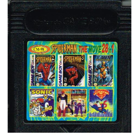 SPIDER-MAN THE MOVE 28IN1 CM-98 BOOTLEG GAMEBOY COLOR