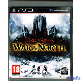 LORD OF THE RINGS WAR IN THE NORTH PS3