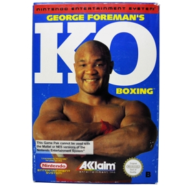 GEORGE FOREMANS KO BOXING NES