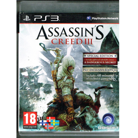 ASSASSINS CREED III SPECIAL EDITION PS3