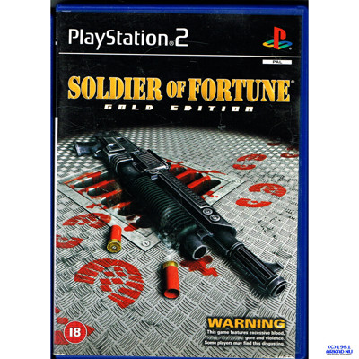 SOLDIER OF FORTUNE GOLD EDITION PS2