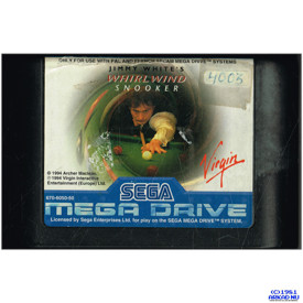 JIMMY WHITES WHIRLWIND SNOOKER MEGADRIVE