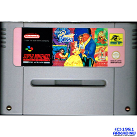 BEAUTY AND THE BEAST SNES