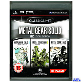 METAL GEAR SOLID HD COLLECTION PS3