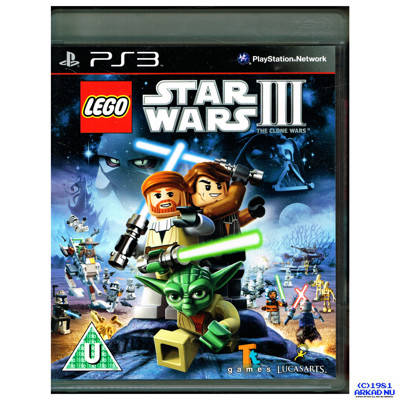 LEGO STAR WARS III THE CLONE WARS PS3