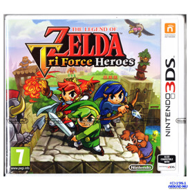 THE LEGEND OF ZELDA TRI FORCE HEROES 3DS
