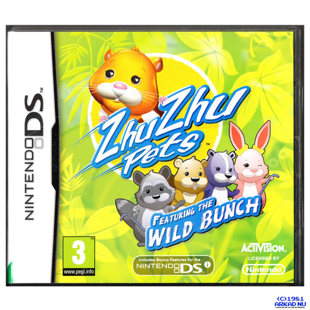 ZHU ZHU PETS FT THE WILD BUNCH DS - Have you played a classic today?