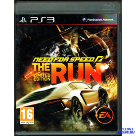 NEED FOR SPEED THE RUN LIMITED EDITION PS3