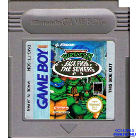 TURTLES II BACK FROM THE SEWERS GAMEBOY SCN