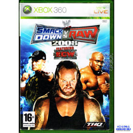 WWE SMACKDOWN VS RAW 2008 XBOX 360