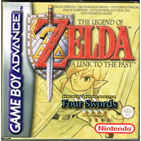 THE LEGEND OF ZELDA A LINK TO THE PAST + FOUR SWORDS GBA