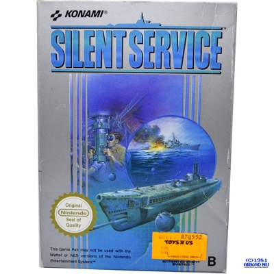 SILENT SERVICE NES