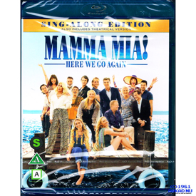 MAMMA MIA HERE WE GO AGAIN SING A LONG EDITION BLU-RAY