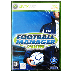 FOOTBALL MANAGER 2006 XBOX 360