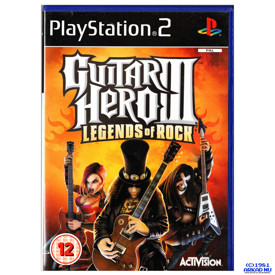 GUITAR HERO III LEGENDS OF ROCK PS2